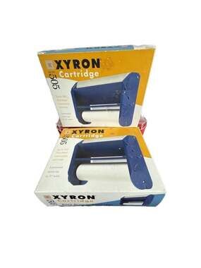 Set of 2 Xyron Model 505 Two-Sided Lamination Drop-in Refill Cartridges